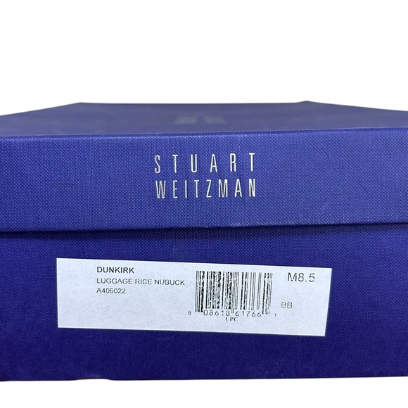 Stuart Weitzman - “Dunkirk” Over-The-Knee Suede Boots in Rice - Size 8.5, Brown - Picture 11 of 14